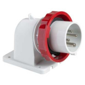 PratiKa - socle de connecteur industriel - 32 A - 3P+N+T - 380-415 V CA - IP67  83871