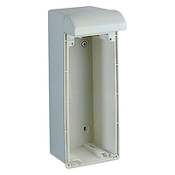 83919 PratiKa - boîtier mural pour 1 prise verrouillable sans prédéfonçage - 103x250mm 