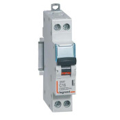 DNX³ 4500 Circuit Breaker - screw/screw - U+N 230V~ 16A - 4.5kA - curve C - 1 module - 406774