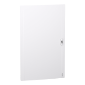 PrismaSeT XS - Porte pleine RAL9003 pour coffret saillie 5 rangées 24 modules - LVSXDP524