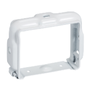 KBB40ZFUW Canalis KBB - étrier de fixation universel - blanc