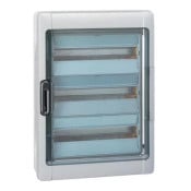 Coffret étanche Plexo³ 3x18 modules avec embouts à perforation directe prémontés IP65 IK09 - Gris - LEGRAND