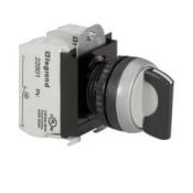 Bouton tournant non lumineux à manette IP69 Osmoz complet - 3 positions fixes - LEGRAND