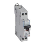 LEG406797 - Interruttore DX3 1P+N C25A 4500A, 1 modulo - neutro destro - Legrand 