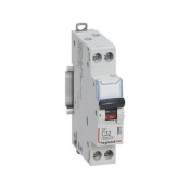 Disjoncteur DNX³ 4500 - vis/vis - U+N 230V~ 32A - 4,5kA - courbe C - 1 module - Neutre à droite - 406798