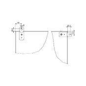 Jeu 2 pattes anti basculement SM  NSYSMWFIX