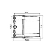 Thalassa - boîte industrielle - 116x116x62mm - ABS  NSYTBS11116
