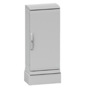 Thalassa PLA - Socle polyester hauteur 200 mm pour NSYPLAZ(T) L1250P420 Ral 7035 - NSYZZ2124G