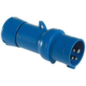 PratiKa - fiche mobile industrielle droite - 32 A - 2P+T - 200-250 V CA - IP44  PKX32M423