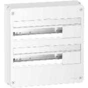 R9H18402 Resi9 - Coffret en saillie Blanc (RAL 9003)- 2 rangées de 18 modules R9H18402 Resi9 - Coffret en saillie Blanc (RAL 9003)- 2 rangées de 18 modules
