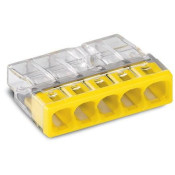 Borna de conexión en línea - conductores rígidos; max. 2,5 mm²; 5 conductores - WAG2273-205