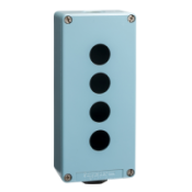 XAPM3504 Harmony XAPM - boîte à boutons vide - métallique - 4 perçages horizontaux