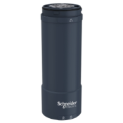 Harmony XVU - embase alim avec couvercle - Ø60 - noir - 100V à 240VAC - NPN - XVUC21M