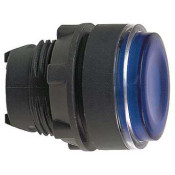 Harmony tête de bouton poussoir lumineux - Ø22 - bleu  ZB5AW363