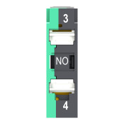 Harmony - bloc contact - 1F - raccordement ressorts
