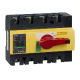 switch disconnector, Compact INS100 , 100 A, with red rotary handle and yellow front, 4 poles - 28925