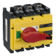 interruptor seccionador Interpact INS250 3P punho vermelho/face frontal amarela - 31126