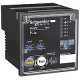 residual current protection relay, Vigirex RH197P, 30 mA to 30 A, 220/240 VAC 50/60Hz, alarm 50%, front panel mounting - 56507