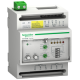 residual current protection relay, Vigirex RH197M, 30 mA to 30 A, 220/240 VAC 50/60Hz, alarm 50% or 100%, DIN rail mounting - 56517