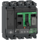 Circuit breaker, ComPacT NSX100B, 25kA/415VAC, 4 poles, MicroLogic Vigi 4.2 trip unit 40A - C10B44V040