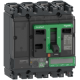 Circuit breaker, ComPacT NSX100B, 25kA/415VAC, 4 poles, MicroLogic Vigi 7.2E trip unit 40A - C10B47E040