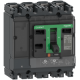 Circuit breaker, ComPacT NSX100F, 36kA/415VAC, 4 poles 3D (neutral not protected), TMD trip unit 63A - C10F6TM063