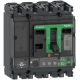 Circuit breaker, ComPacT NSX100H, 70kA/415VAC, 4 poles, MicroLogic Vigi 4.2 trip unit 100A - C10H44V100