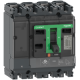Circuit breaker, ComPacT NSX100H, 70kA/415VAC, 4 poles 4D (neutral fully protected), TMD trip unit 16A - C10H4TM016