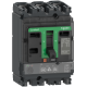 circuit breaker ComPacT NSX100R, 200 kA at 415 VAC, MicroLogic 2.2 M trip unit 100 A, 3 poles 3d - C10R32M100