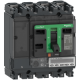 circuit breaker ComPacT NSX100R, 200 kA at 415 VAC, MicroLogic 5.2 E trip unit 40 A, 4 poles 4d - C10R45E040