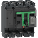 circuit breaker basic frame, ComPacT NSX100S, 100 kA at 415 VAC 50/60 Hz, 100 A, without trip unit, 4 poles - C10S4