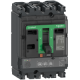 circuit breaker ComPacT NSX100HB1, 75 kA at 690 VAC, MicroLogic 2.2 trip unit 40 A, 3 poles 3d - C10V32D040
