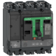 circuit breaker ComPacT NSX100HB1, 75 kA at 690 VAC, MicroLogic 2.2 trip unit 40 A, 4 poles 4d - C10V42D040