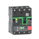 Circuit breaker, ComPacT NSXm 100B, 25kA/415VAC, 4 poles, MicroLogic 4.1 trip unit 50A, lugs/busbars - C11B44V050B
