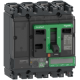 Circuit breaker, ComPacT NSX160B, 25kA/415VAC, 4 poles, MicroLogic Vigi 7.2E trip unit 160A - C16B47E160