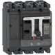 circuit breaker ComPacT NSX160 DC PV, 160 A, 1000 V, TM-D trip unit, 4 poles - C16F4TM160D1