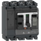 circuit breaker ComPacT NSX200 DC PV, 200 A, 1000 VDC, TM-D trip unit, 4 poles - C25F4TM200D1