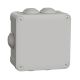 Mureva Box, boite de dérivation IP55 + embouts 105x105x55, gris - ENN05005
