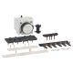 Kit for assembling star delta starters, for 3 x contactors LC1D09-D38 star identical, with time delay block - LAD91217