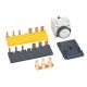 Kit for assembling star delta starters, for 3 x contactors LC1D40A-D80A, with time delay block - LAD9SD3