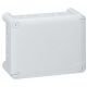 Boîte de dérivation rectangulaire pour presse-étoupe Plexo dimensions 180x140x86mm - gris RAL7035 - 092054 - LEGRAND