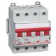 Interrupteur-sectionneur DX³-IS à déclenchement 4P 400V~ - 63A - 4 modules - 406544