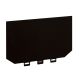 rear insulation screens, ComPact NSX100/160/250, 4 poles, pitch 45mm, set of 2 parts - LV429331