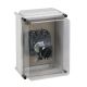 polyester insulatedl enclosure, VigiComPact NSX100/160, with black extended rotary handle, IP55, IK08 - LV429466