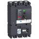 circuit breaker VigiComPact NSX100B, 25 kA at 415 VAC, TM-D trip unit 100 A, add-on Vigi MH module, 4P 4d - LV429960