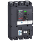 circuit breaker VigiComPact NSX100B, 25 kA at 415 VAC, TM-D trip unit 80 A, add-on Vigi MH module, 4P 4d - LV429961