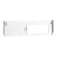trip unit accessory, ComPact NSX400/630, transparent cover for MicroLogic 5 or 6 - LV432459