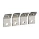 connection accessories, Compact NSX 400/630, 45° terminal extensions, set of 4 parts - LV432587