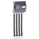 Linergy DX - Répartiteur étagé 160 A + connexions (Distribloc) - LVS04046