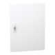 Door, PrismaSeT XS, plain, white (RAL 9003), for enclosure 2 x 13 modules - LVSXDP213